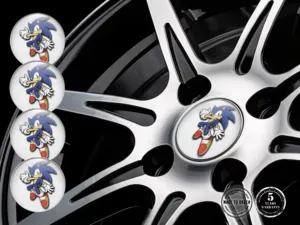 Sticker Silicone Design Energetic Racing Momentum Surge